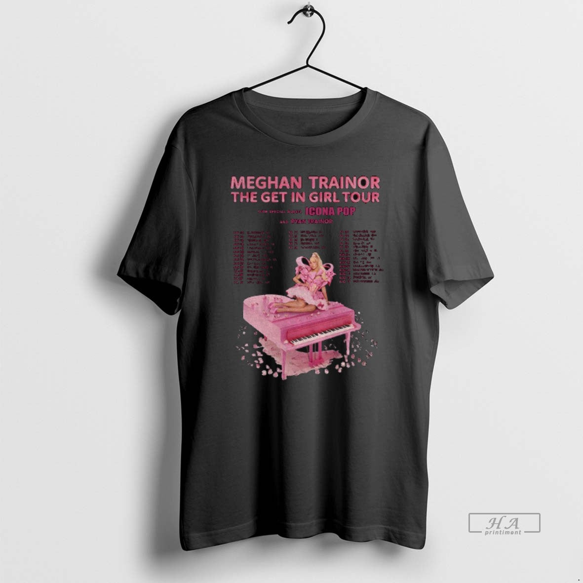 Official Meghan Trainor The Get In Girl Tour 2026 Schedule T-Shirts, Hoodie, Sweatshirt | PureTeeCo.com