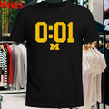 Michigan Wolverines Football A Lot Can Happen In 0 01 Second T-shirts