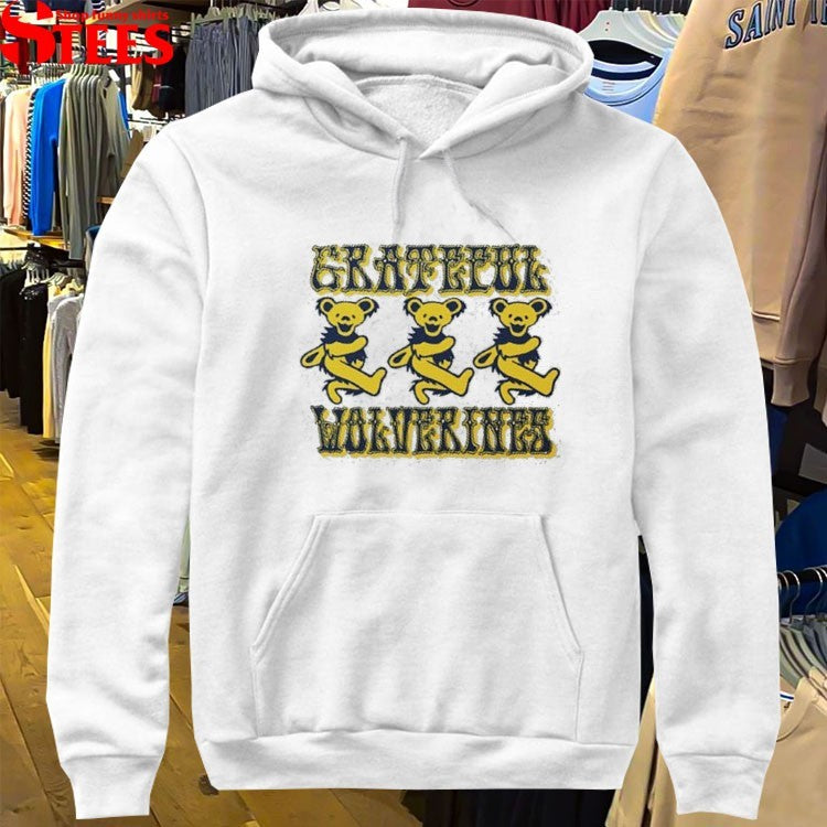 Michigan Wolverines Grateful Dead Bears T-shirts