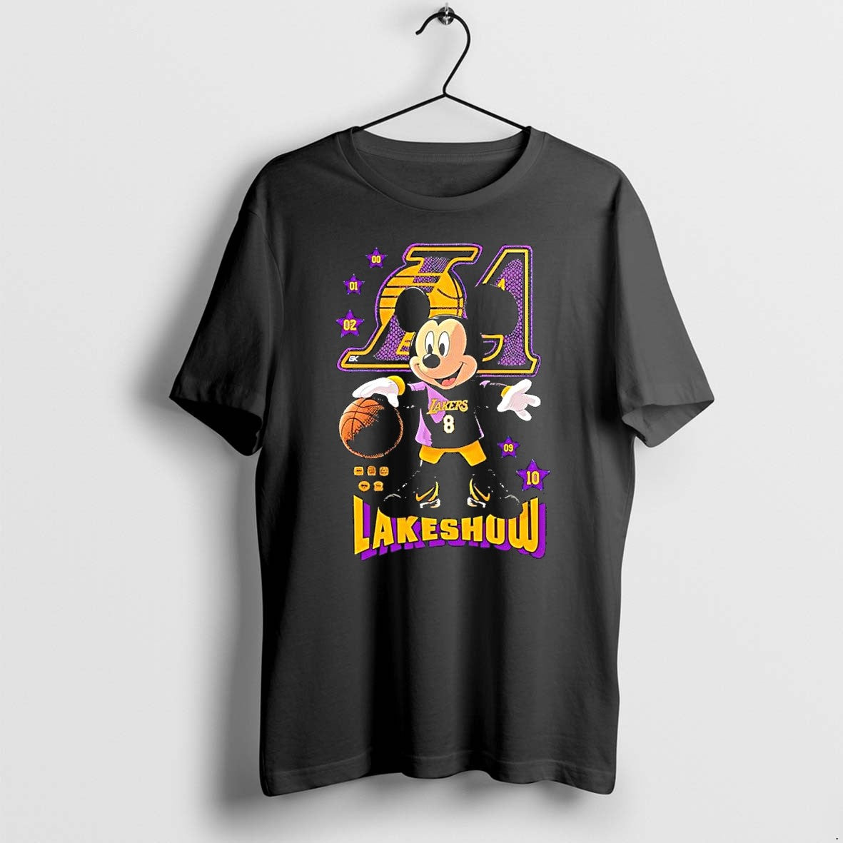 Official Mickey Mouse X Lakers Kobe Bryant 8 Mamba Lakeshow T Shirts Jpg