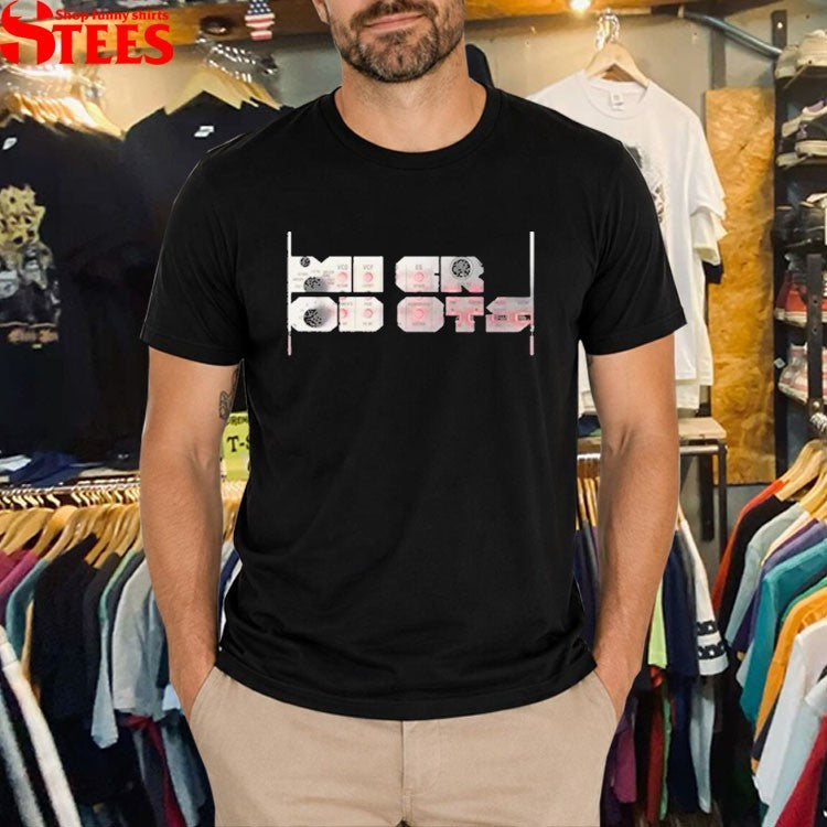Microdots Synthesize Logo T-shirts