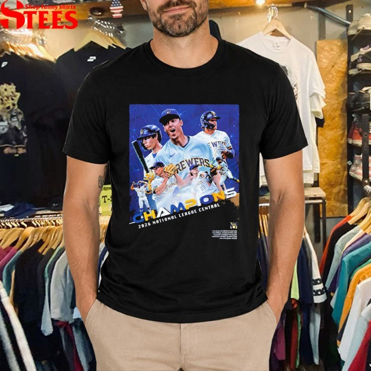 Milwaukee Brewers Is The NL Central Champions 2026 For The Fourth Straight T-Shirts