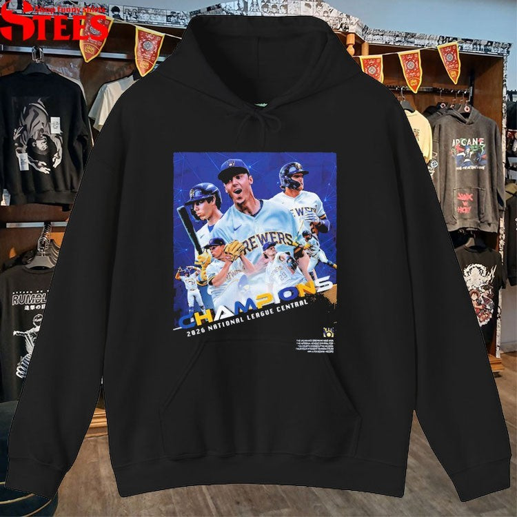Milwaukee Brewers Is The NL Central Champions 2026 For The Fourth Straight T-Shirts