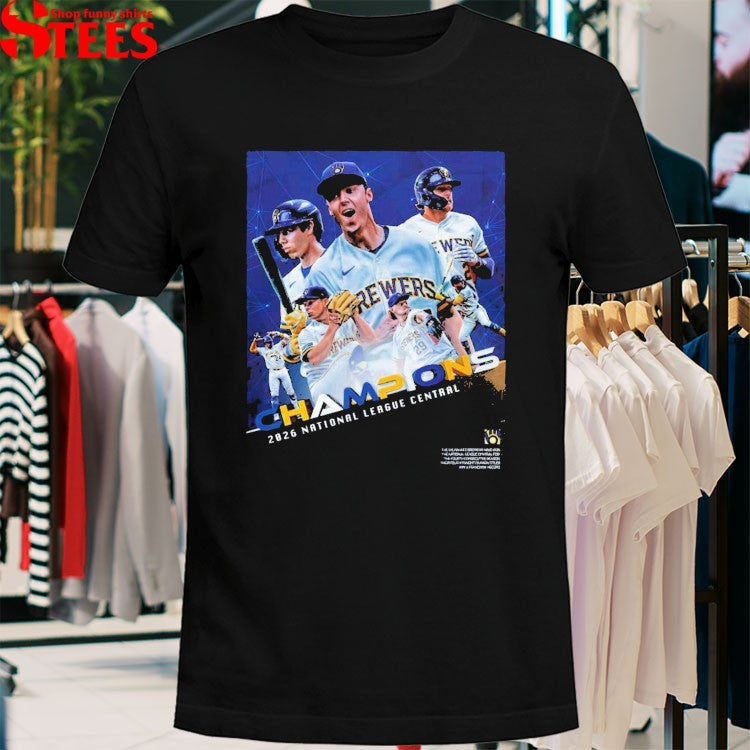 Milwaukee Brewers Is The NL Central Champions 2026 For The Fourth Straight T-Shirts