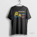 Official Minion I Asked God For A Partner In Crime God Sent Me My Smart T-Shirts, Hoodie, Sweatshirt | PureTeeCo.com