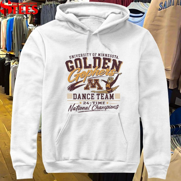 Minnesota Golden Gophers Dance Team 24-Time National Champions T-shirts