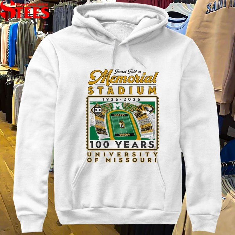 Missouri Tigers 100 Years Faurot Field At Memorial Stadium 1926 2026 University T-shirts