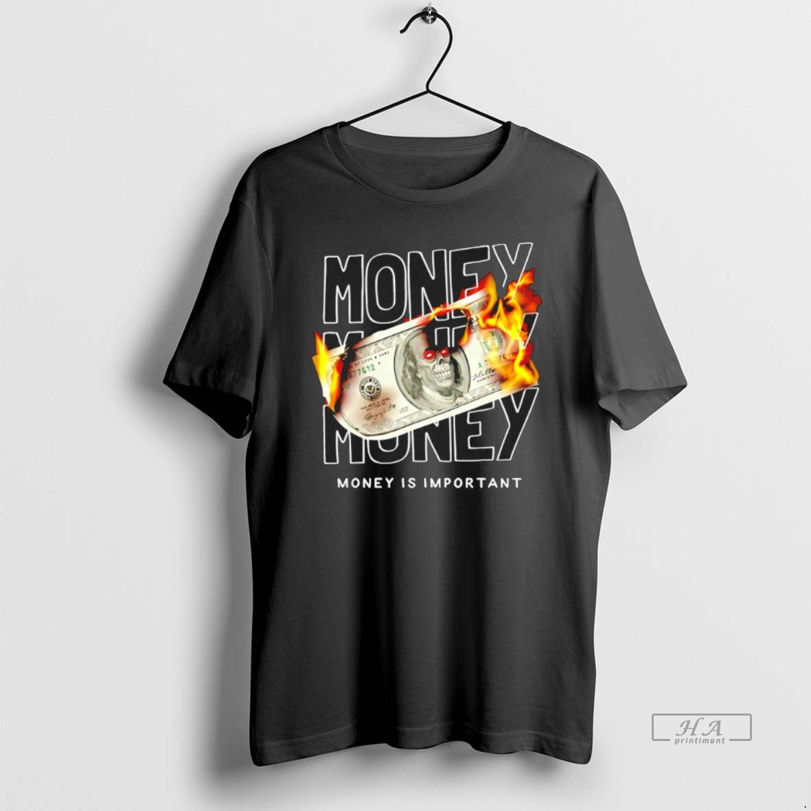 Official Money Is Important Graphic T-Shirts, Hoodie, Sweatshirt | PureTeeCo.com