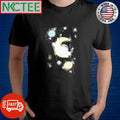 Official Moon stars earth mars cartoon shirt