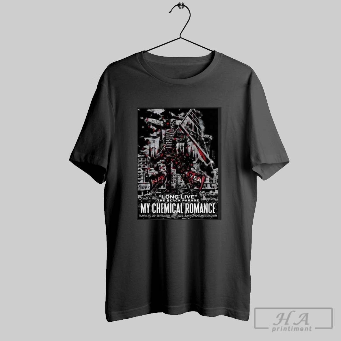 Official My Chemical Romance September 13 2025 In Tampa Fl