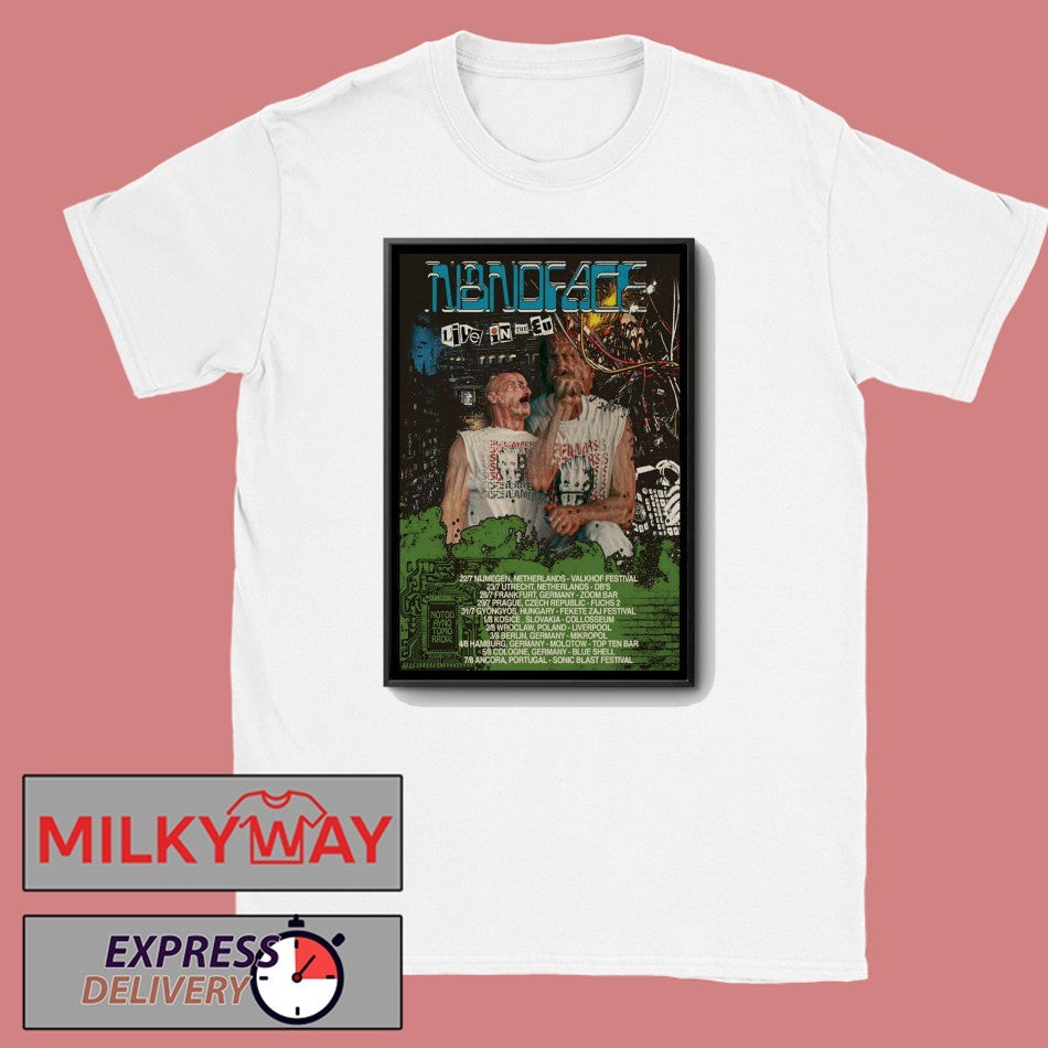 N8NOFACE EU 2026 Shows Poster shirt