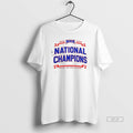 Official Naia 2025 2026 National Champions Raise The Red Banner T-Shirts, Hoodie, Sweatshirt | PureTeeCo.com