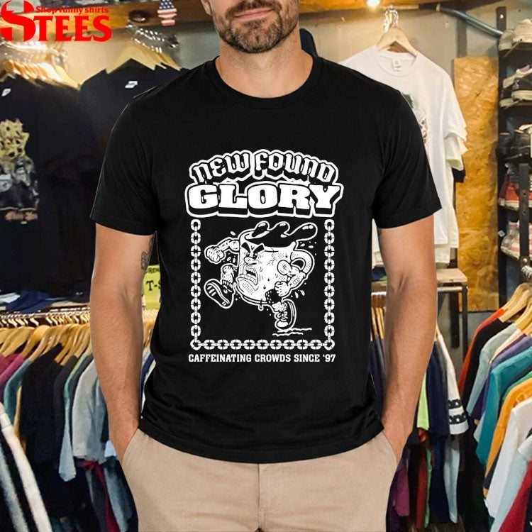 New Found Glory Caffeinating Crowds Since ’97 Coffee Lover T-shirts