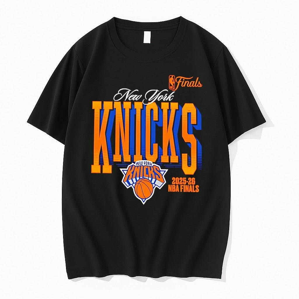 Official New York Knicks Basketball 2026 Playoffs Nba Eastern Conference Champions Final T Shirts