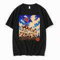 Official New York Knicks Nba Playoffs 2026 Team Flag Raising Heroic Nyc Skyline T Shirts