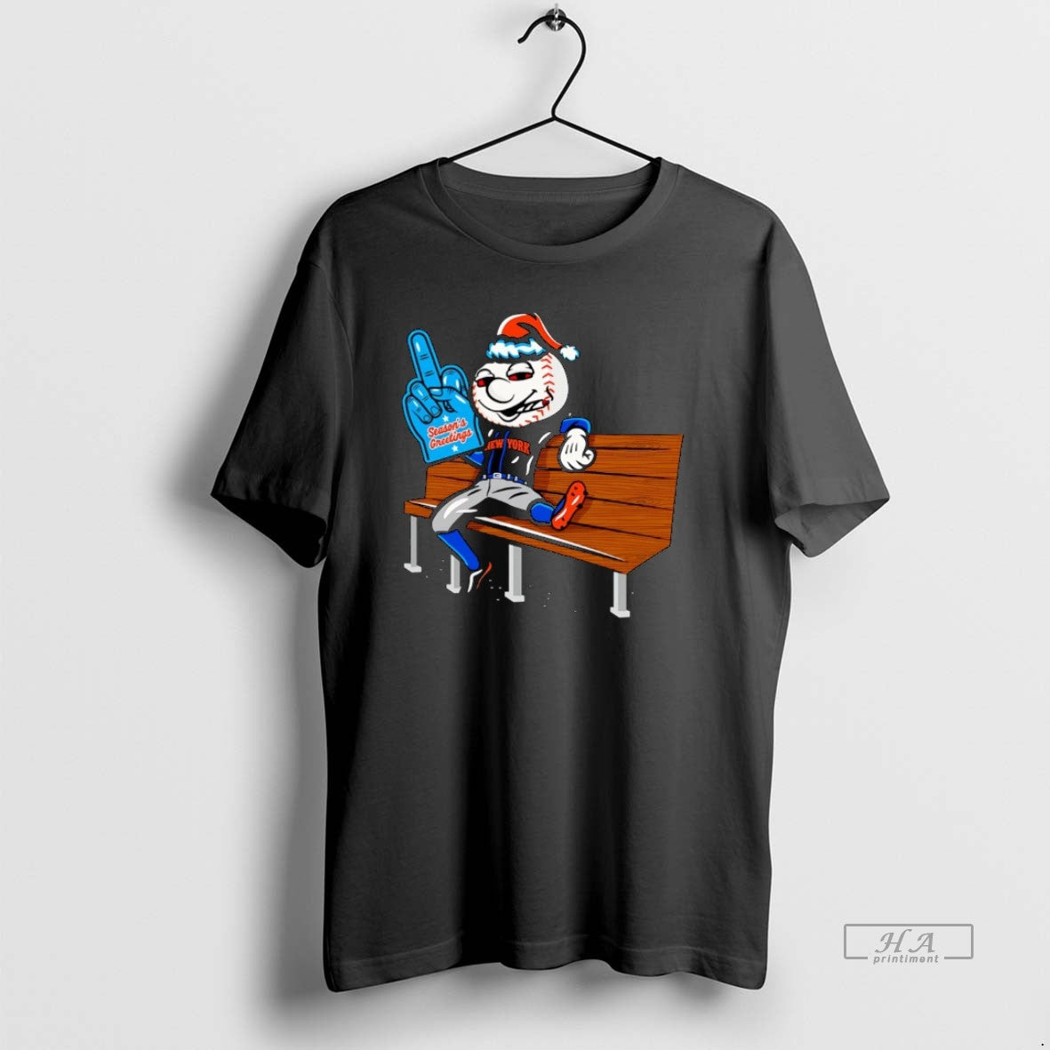Official New York Mets Mr Met Seasons Greetings Christmas Christmas T-Shirts, Hoodie, Sweatshirt | PureTeeCo.com