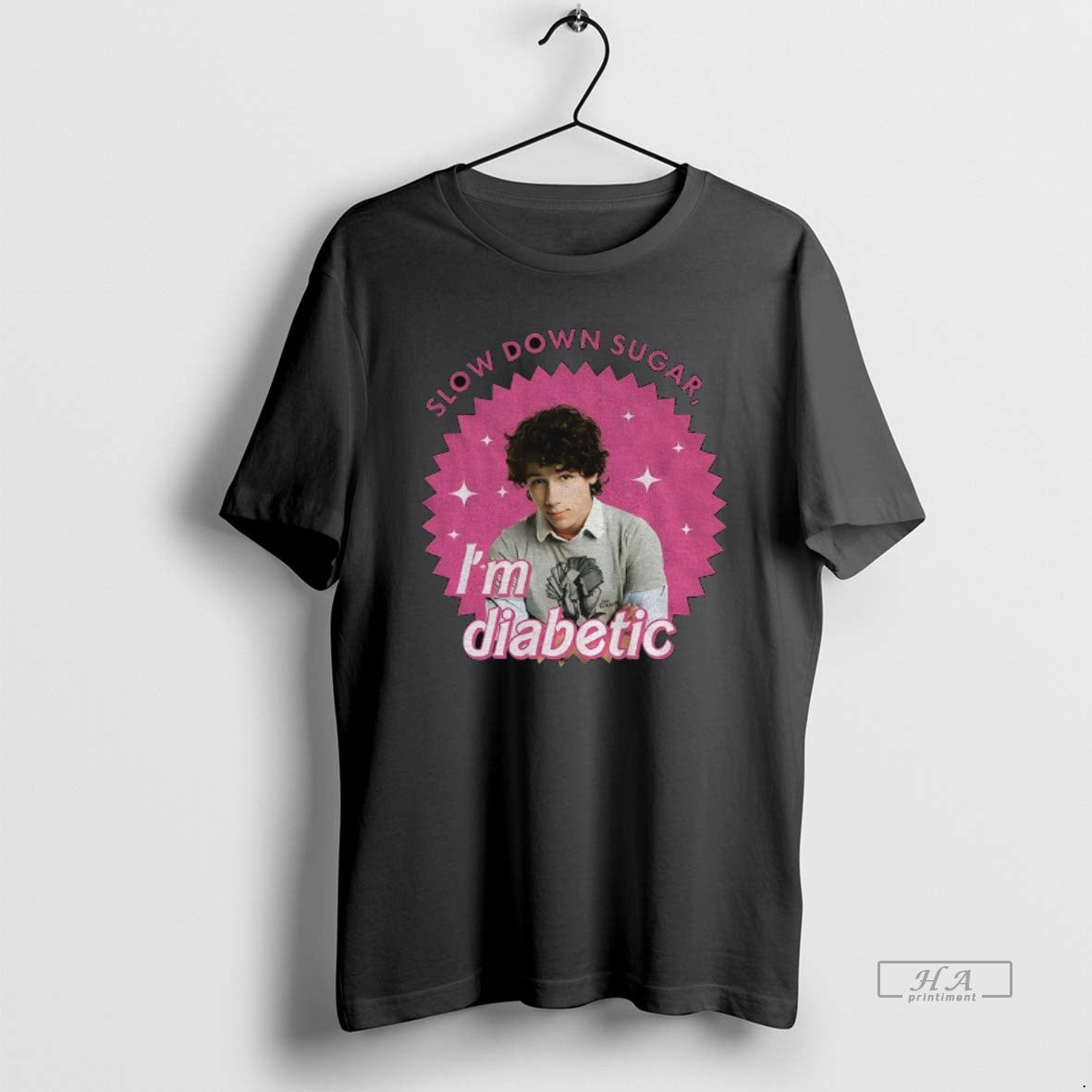 Official Nick Jonas Nick Slow Down Sugar Im Diabetic T-Shirts, Hoodie, Sweatshirt | PureTeeCo.com