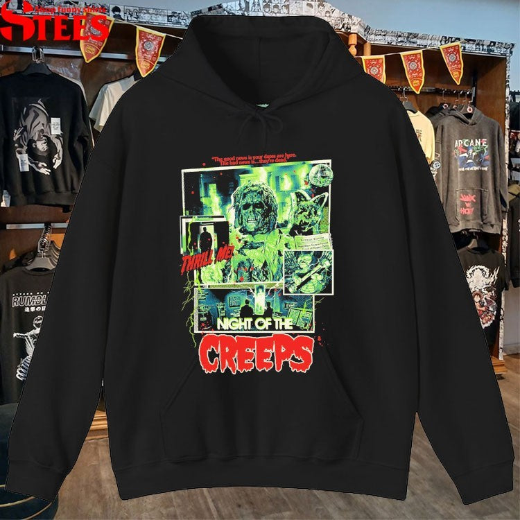 Night Of The Creeps Thrill Me The Good News Is Your Dates Are Here The Bad News Is They’re Dead T-shirts