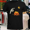 No Kings Pumpkin Skeleton Trump Halloween T-shirts