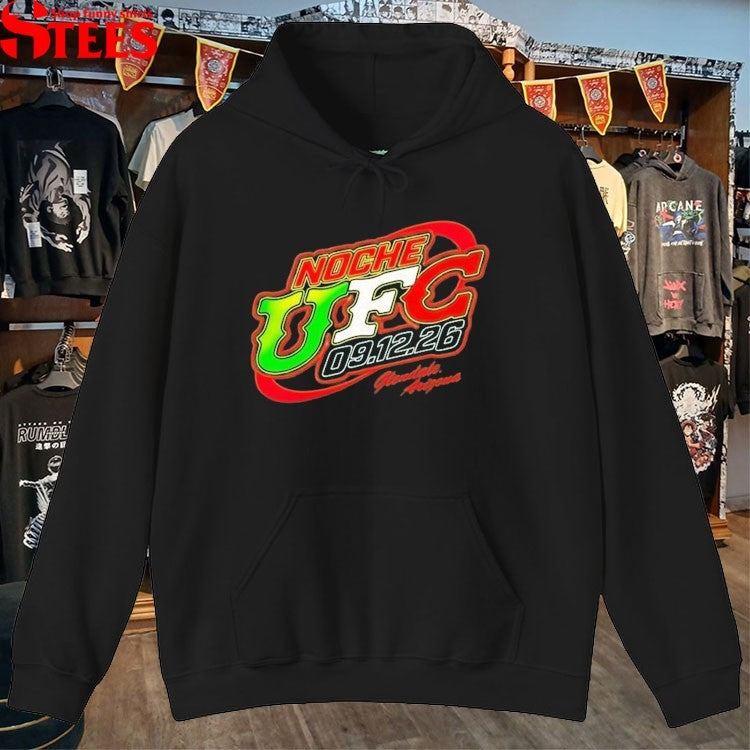 Noche UFC Salsa Verde September 12 2026 Glendale Arizona T Shirts