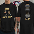 Oasis Live 27 UK And EU Tour 2027 Dates Portrait T-shirts