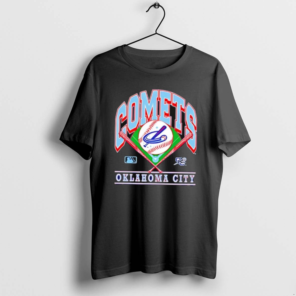 Official Oklahoma City Thunder Comets Banner T-Shirts, Hoodie, Sweatshirt | PureTeeCo.com