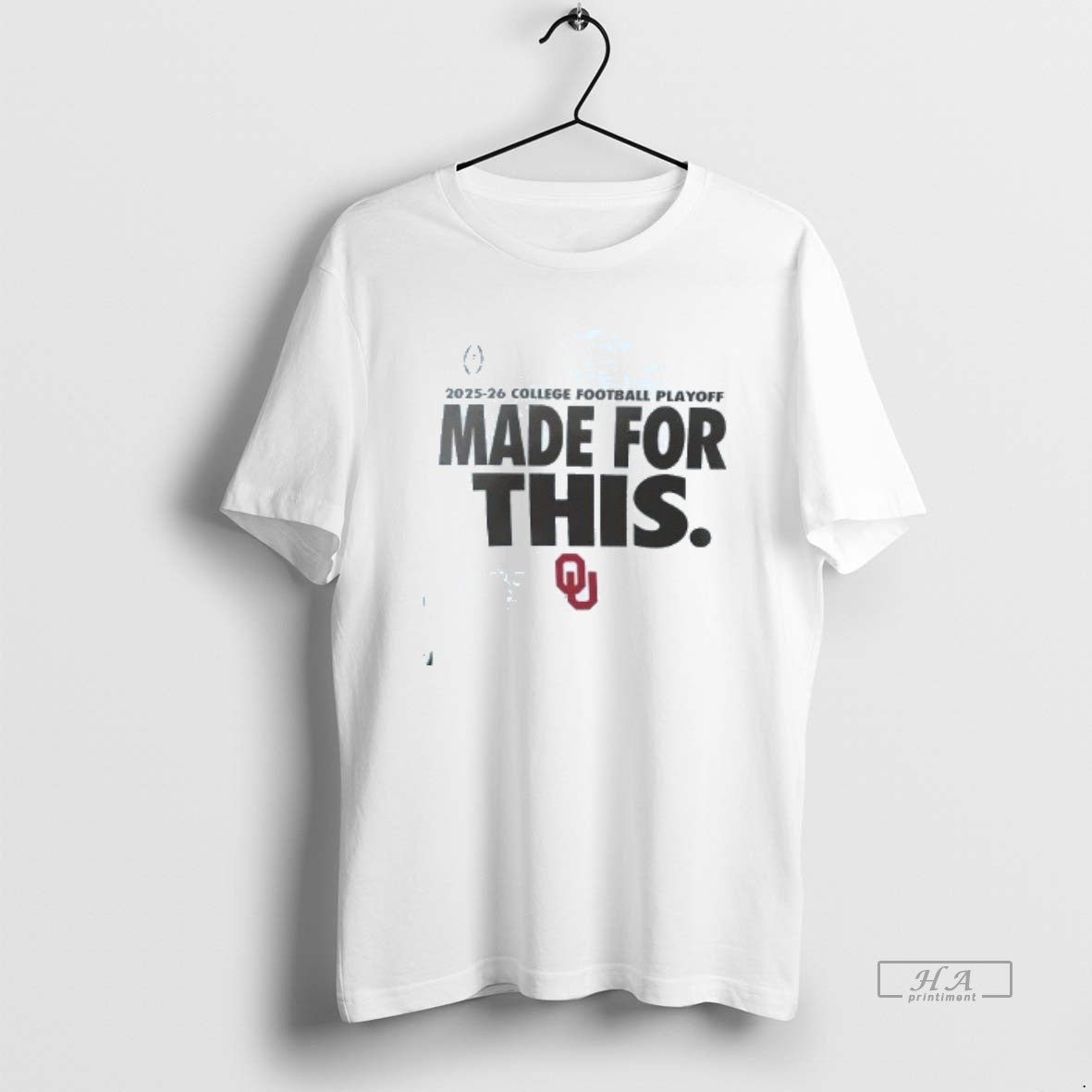 Official Oklahoma Sooners Made For This 2025 26 College Football Playoff T-Shirts, Hoodie, Sweatshirt | PureTeeCo.com