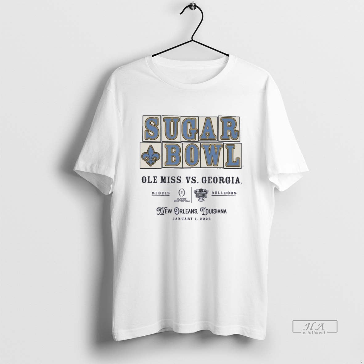 Official Ole Miss Vs Georgia 2026 Allstate Sugar Bowl Street Tiles Adult T-Shirts, Hoodie, Sweatshirt | PureTeeCo.com