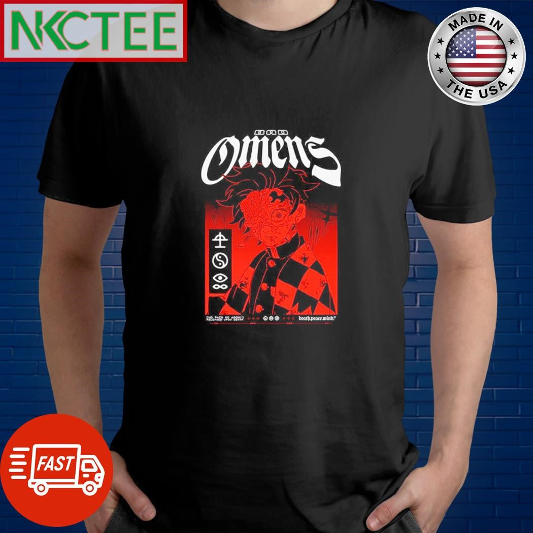 Official Omens anime Halloween shirt