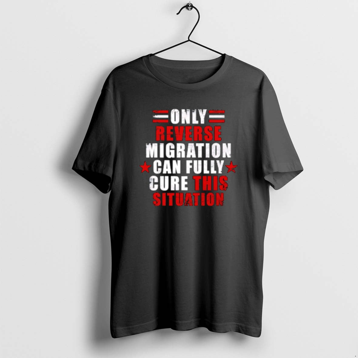 Official Only Reverse Migration Can Fully Cure This Situation T-Shirts, Hoodie, Sweatshirt | PureTeeCo.com