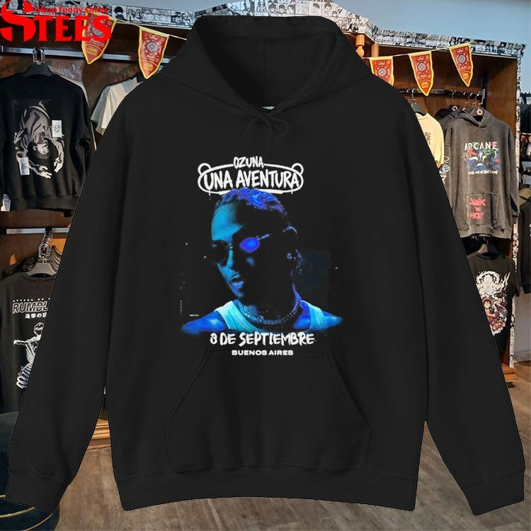 Ozuna Una Aventura World Tour At Movistar Arena, Buenos Aires On September 8 2026 t-shirts