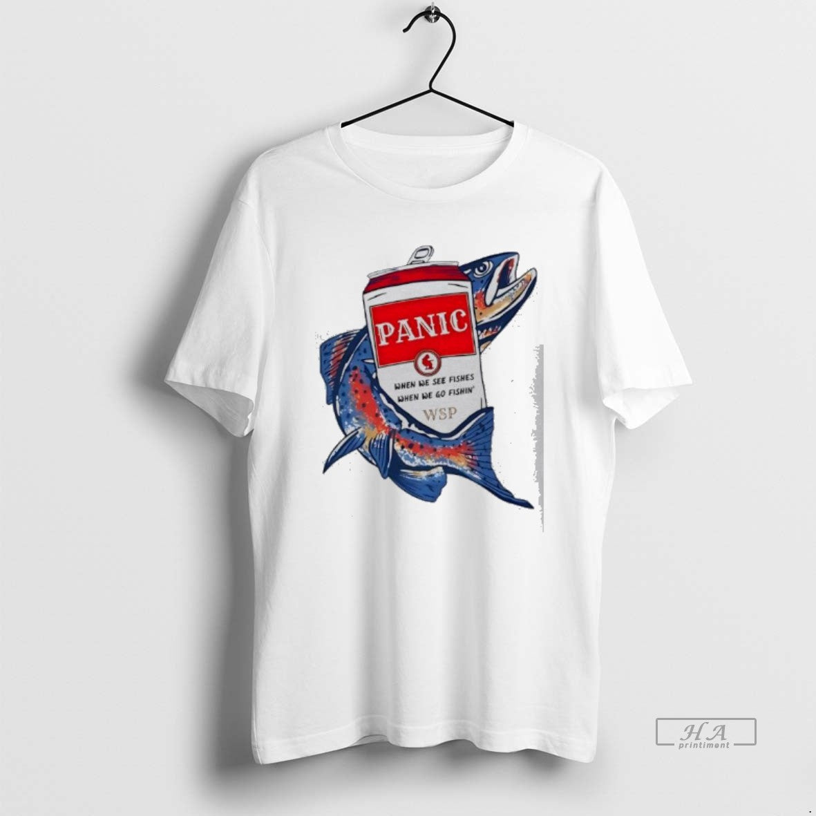 Official Panic When We See Fishes When We Go Fishin T-Shirts, Hoodie, Sweatshirt | PureTeeCo.com