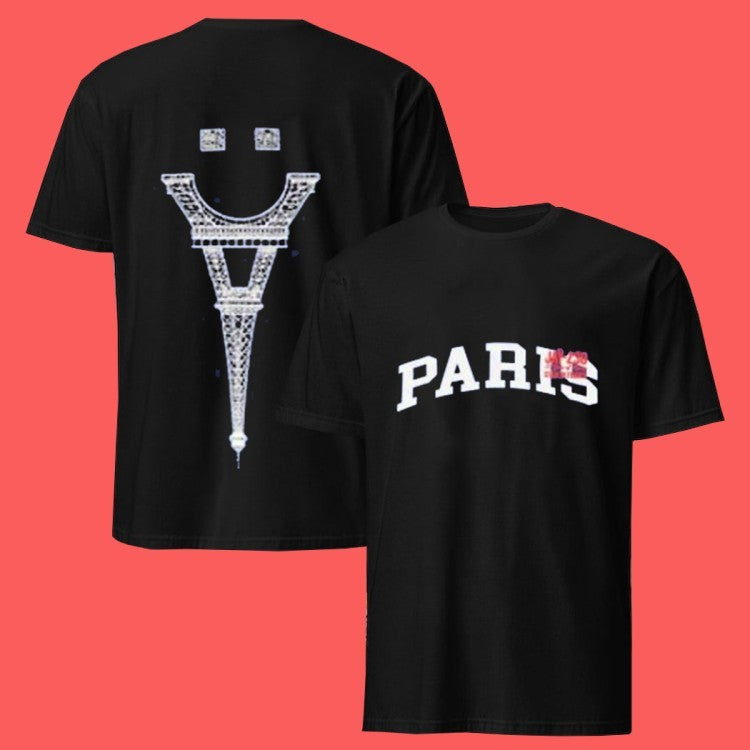 Paper Plane Jay-z30 Eiffel Tower T-Shirts