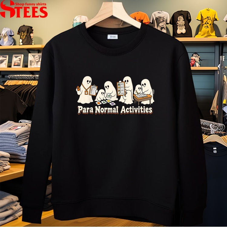 Para Normal Activities Halloween Ghosts T-shirts
