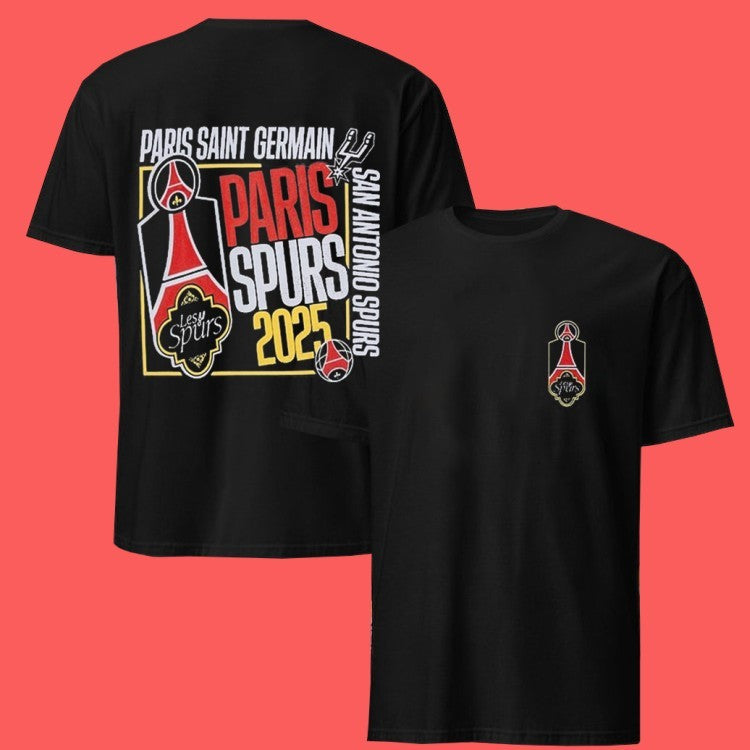 Paris Saint Germain X San Antonio Paris Spurs 2025 T-Shirts