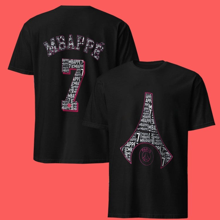 Paris Saint-germain Mbappe Eiffel Tower T-Shirts