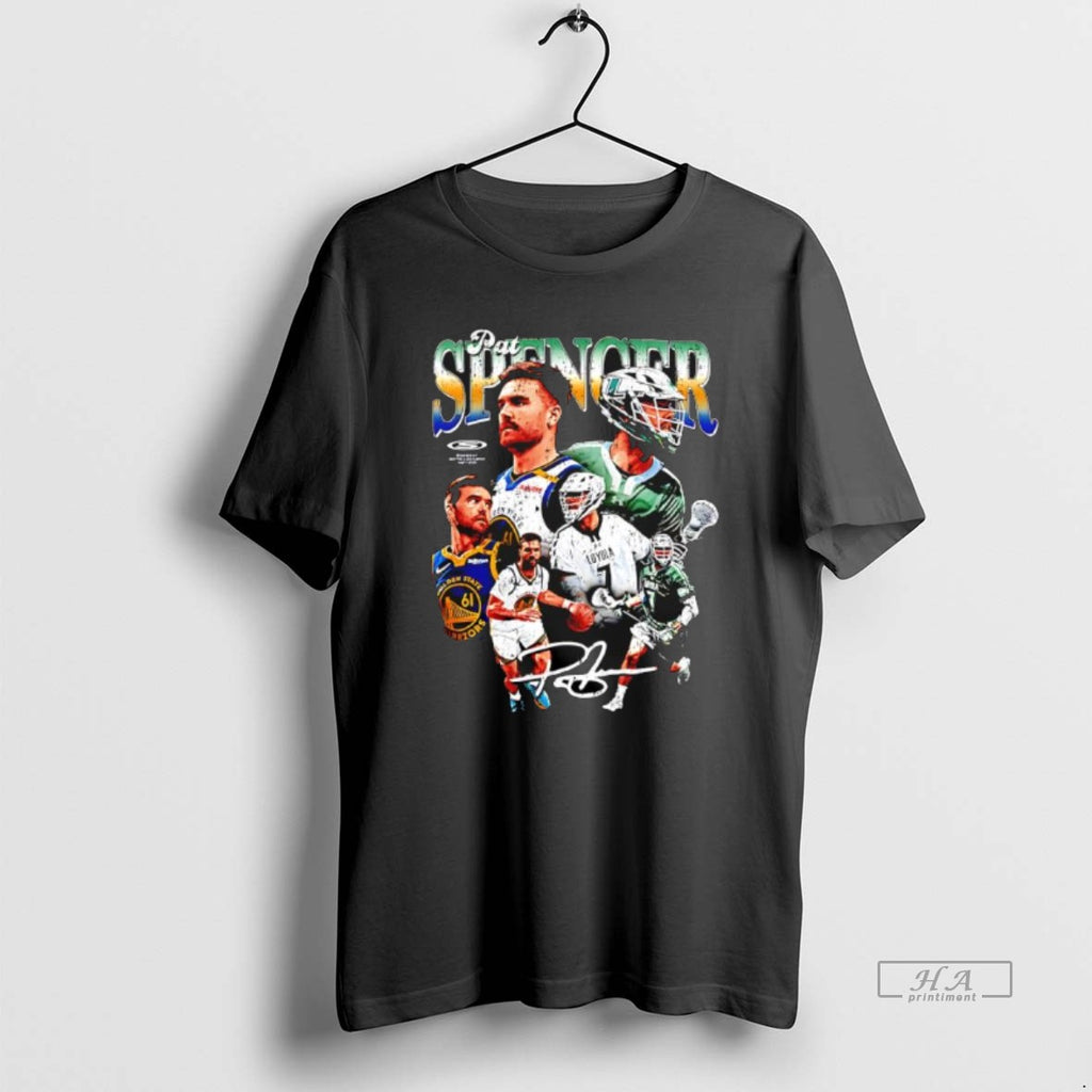 Official Pat Spencer Golden State Warriors Basketball Signature T-Shirts, Hoodie, Sweatshirt | PureTeeCo.com