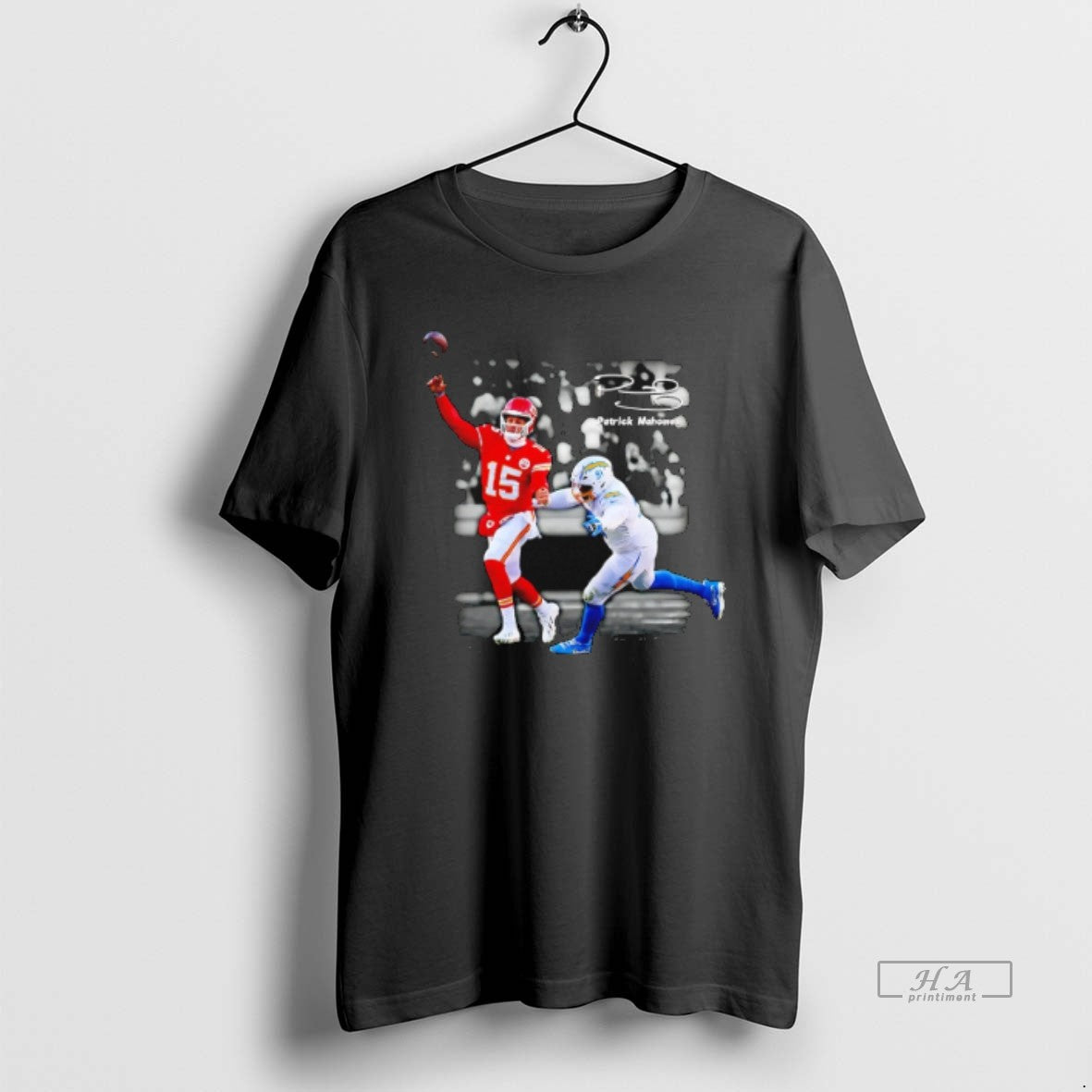 Official Patrick Mahomes Kc Chiefs Vs Chargers Signature T-Shirts, Hoodie, Sweatshirt | PureTeeCo.com