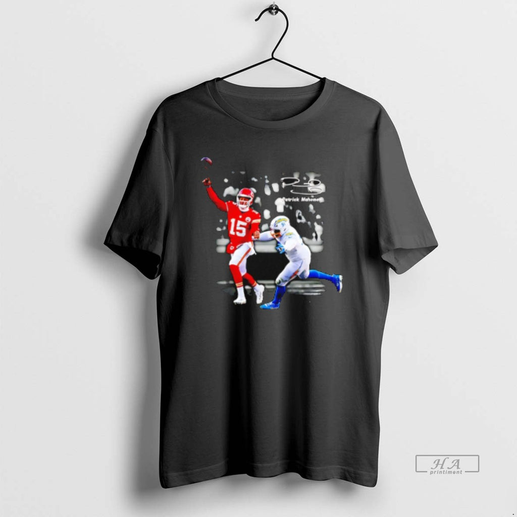 Official Patrick Mahomes Kc Chiefs Vs La Chargers Viral T-Shirts, Hoodie, Sweatshirt | PureTeeCo.com