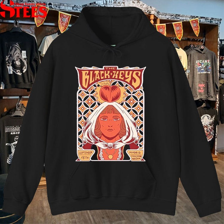 Peaches N Kream World Tour 2026 For The Black Keys At Movistar Arena In Madrid Spain On September 13 T-Shirts