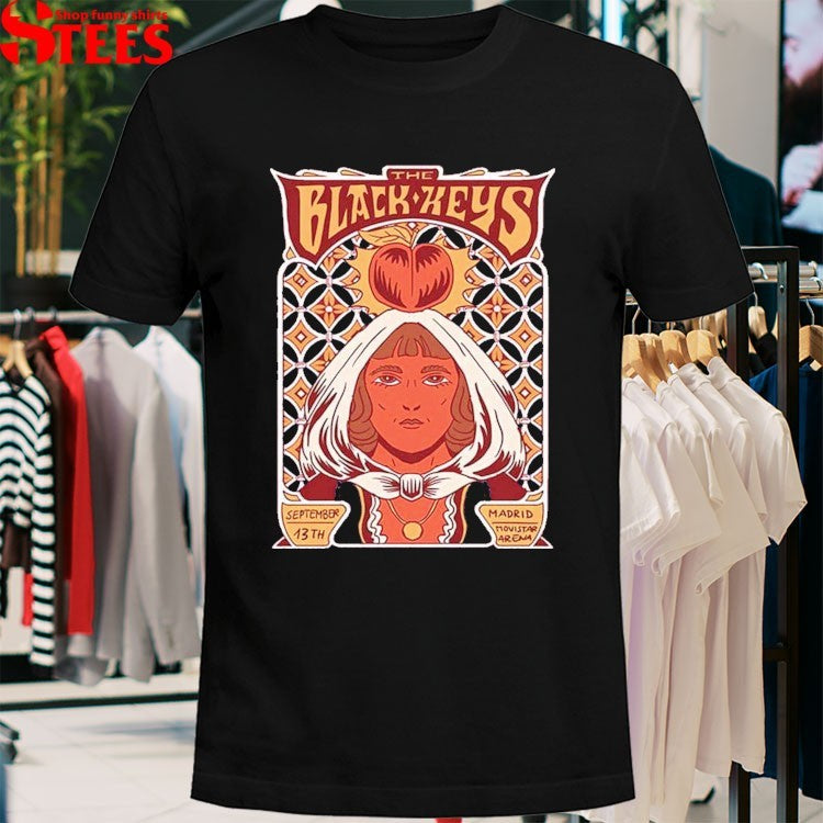 Peaches N Kream World Tour 2026 For The Black Keys At Movistar Arena In Madrid Spain On September 13 T-Shirts