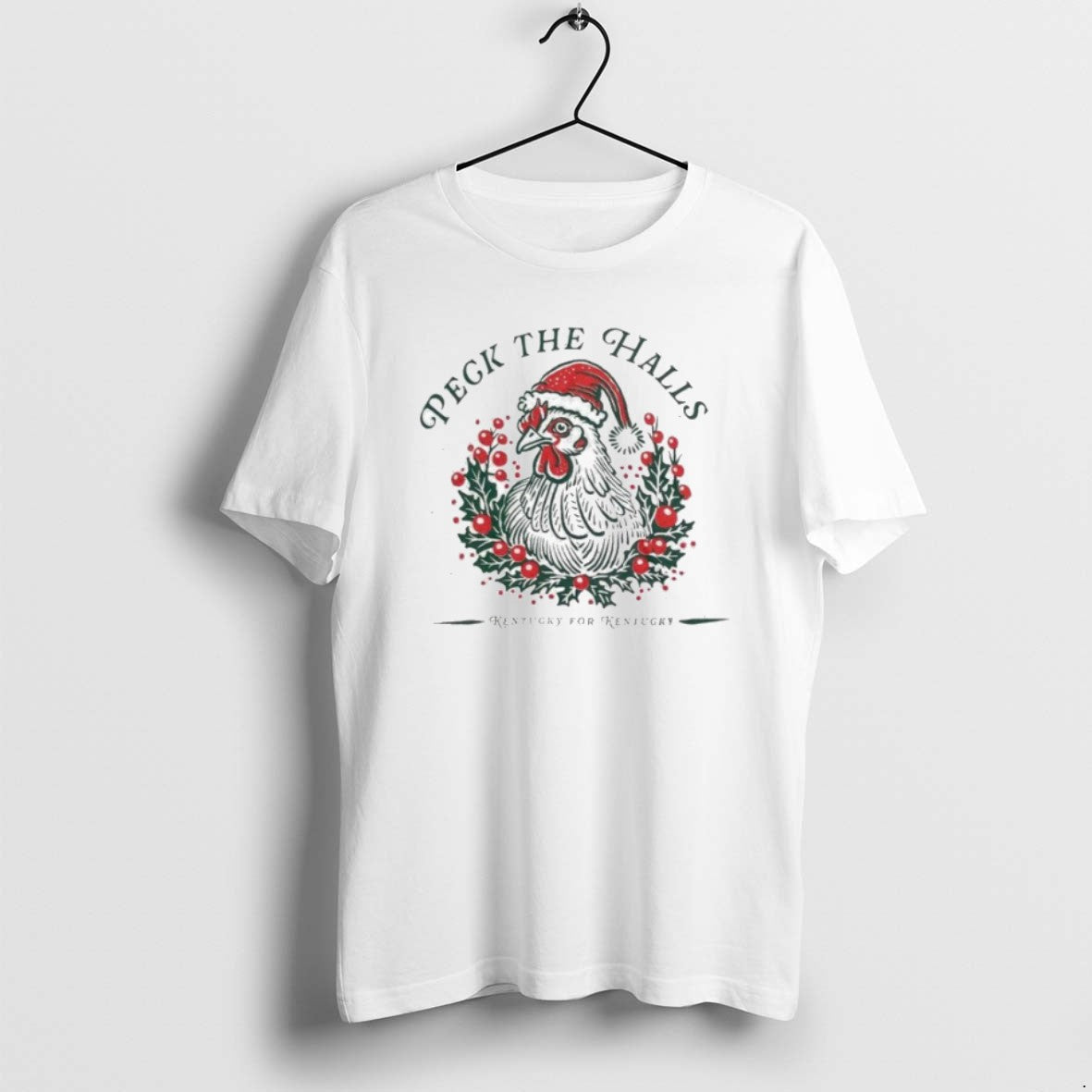 Official Peck The Halls Kentucky Holidays Christmas T-Shirts, Hoodie, Sweatshirt | PureTeeCo.com