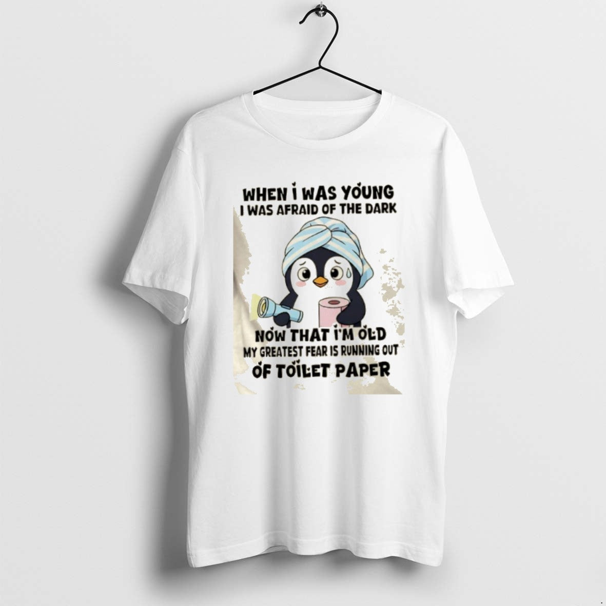 Official Penguin When I Was Young I Was Afraid Of The Dark Now That Im T-Shirts, Hoodie, Sweatshirt | PureTeeCo.com