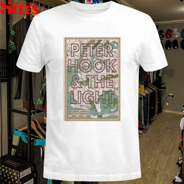 Peter Hook & The Light Sep 5 2026 Brooklyn Paramount Brooklyn NY T-shirts