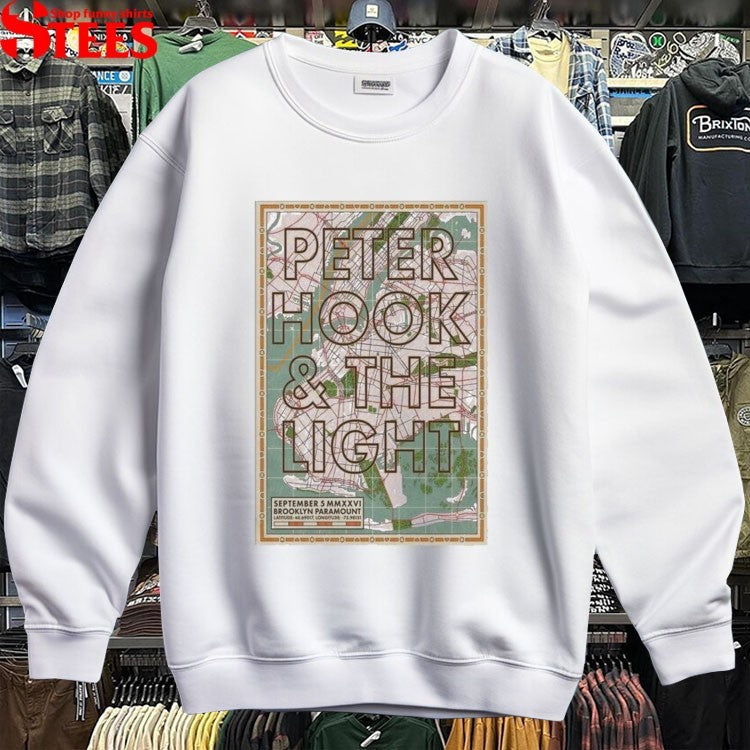 Peter Hook & The Light Sep 5 2026 Brooklyn Paramount Brooklyn NY T-shirts