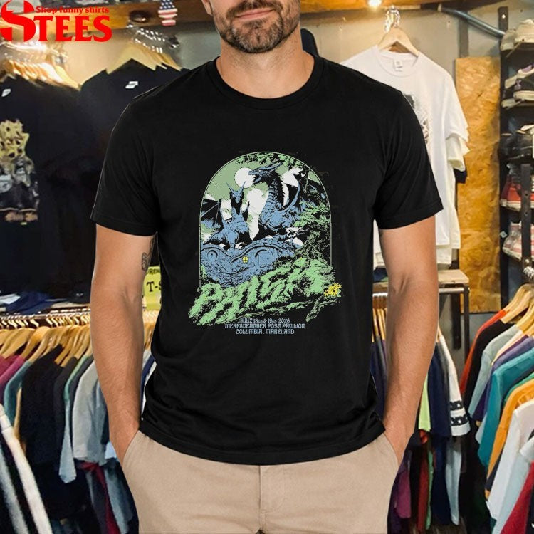 Phish Columbia Maryland Merriweather Post Pavilion Summer Tour 2026 Dragon T-shirts