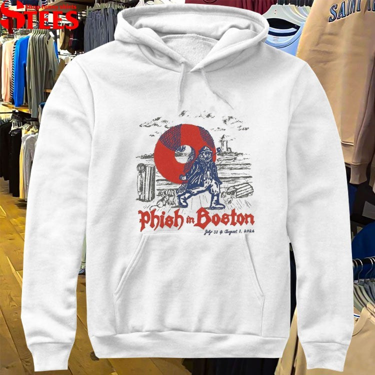 Phish In Boston Gorton’s Fisherman Fenway 2026 T-shirts