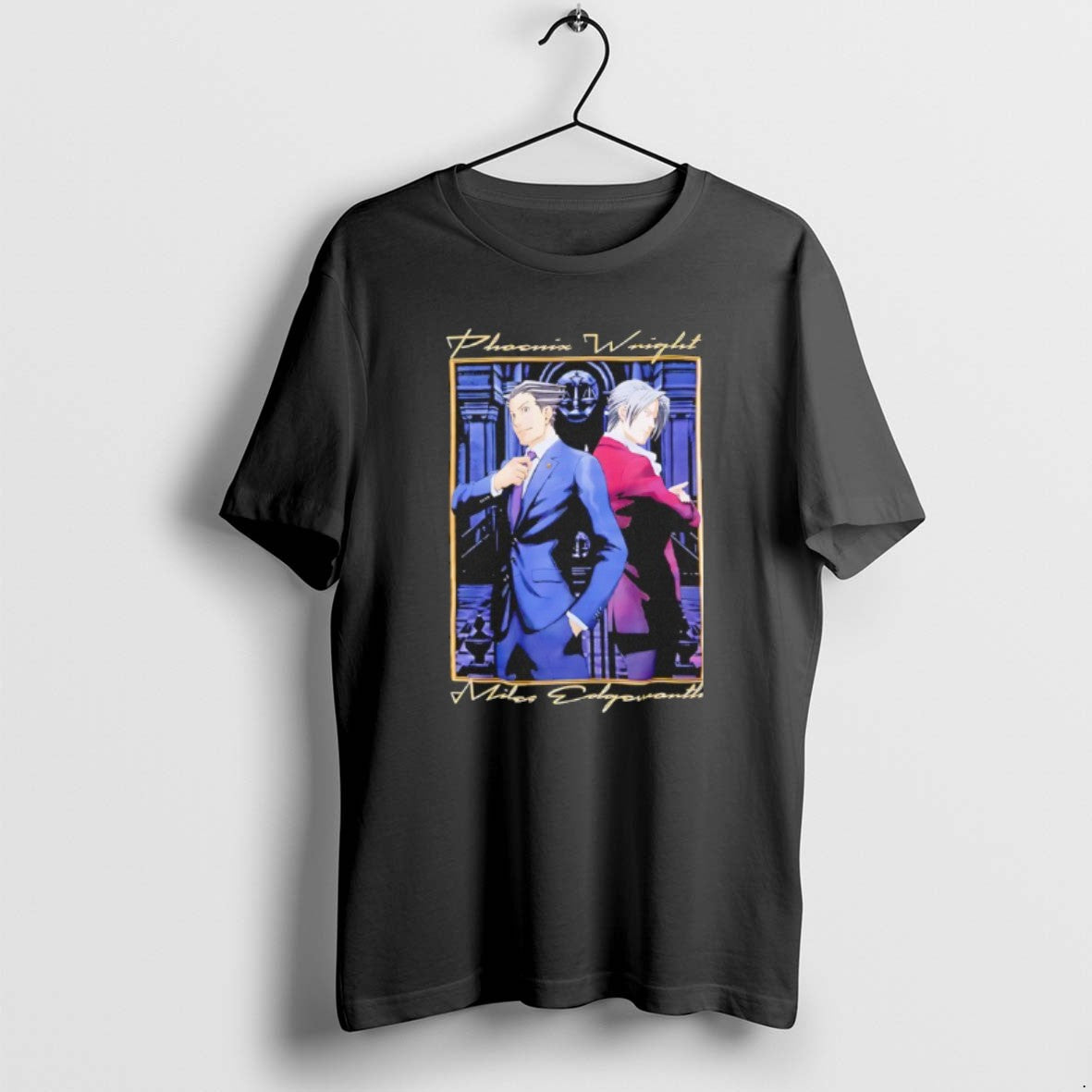 Official Phoenix Wright Ace Attorney Phoenix And Miles T-Shirts, Hoodie, Sweatshirt | PureTeeCo.com