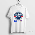 Official Pittsburgh Panthers Vs East Carolina Pirates 2025 Military Bowl Mens White T-Shirts, Hoodie, Sweatshirt
