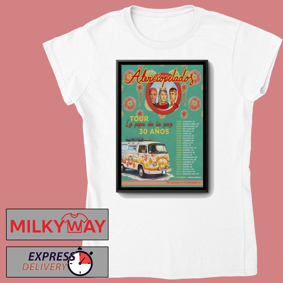 Poster Aterciopelados La Pipa De La Paz Tour 2026 shirt
